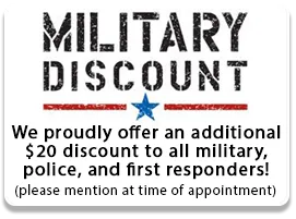 military discount